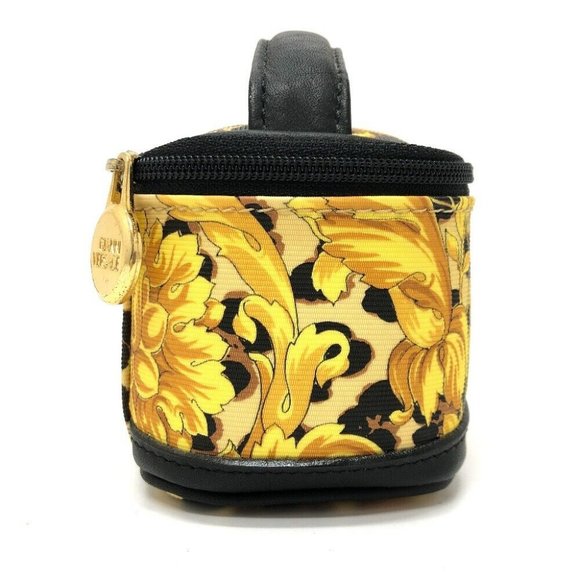 VERSACE Overall handle Leopard mini bag Pouch - Picture 3 of 16